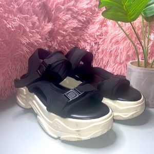 Black & White “ Stlylish Girl” Platforms!